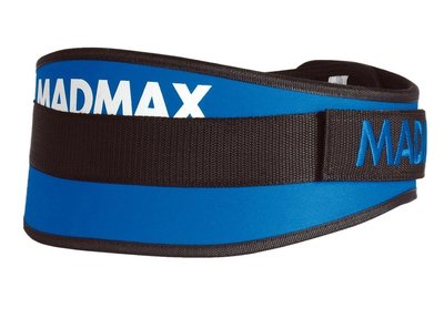Пояс для важкої атлетики MadMax MFB-421 Simply the Best неопреновий Blue M 1925919674 фото