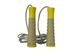 Скакалка PowerPlay 4206 Jump Rope PRO+ Сіро-жовта (2,75m.) 1258486938 фото 2